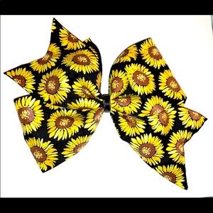 Large Sunflower Bow ✨FREE SHIPPING ON 5+ BOWS✨